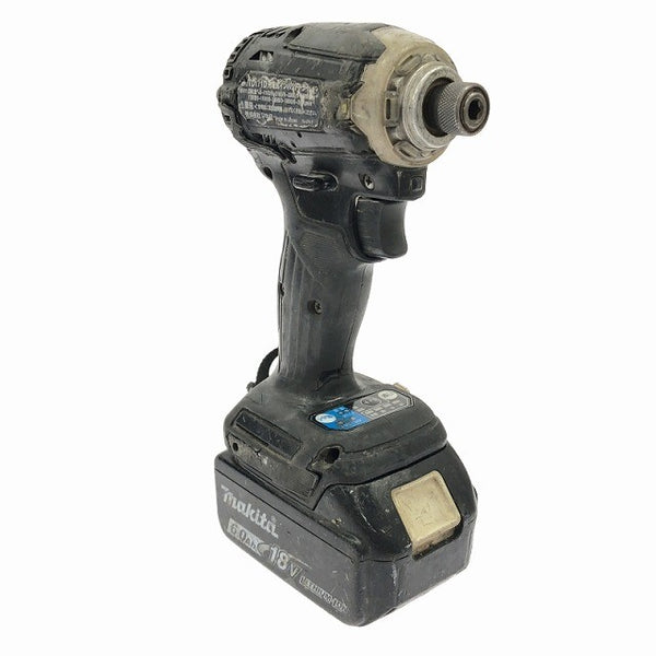 ☆中古品☆ おまけ付♪ マキタ 18V 充電式インパクトドライバ TD171DRGXB 黒/ブラック バッテリ2個 充電器 ケース付 ※コメント必読 116156 - 5