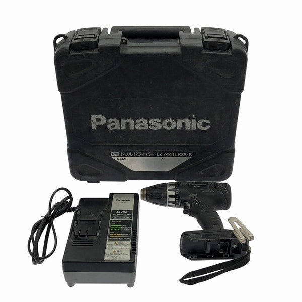 ☆中古品☆Panasonic パナソニック 14.4V 充電ドリルドライバー EZ7441 充電器 ケース付き 電動工具 電気工事 - 3