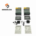 ☆未使用品2個セット☆BURTLE バートル 24V エアークラフト専用バッテリー AC09 黒/マットブラック 空調作業服用 京セラ138195 - 1