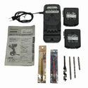 ☆中古品☆HITACHI 日立工機 14.4V コードレスインパクトドライバー FWH14DSAL バッテリ2個(1.5Ah) 充電器 ケース付 充電式 - 10