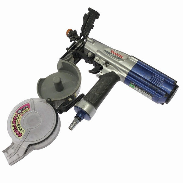 ☆中古品☆makita マキタ 41mm 常圧 エアビス打ち機 AR411R ケース付 エアビス打機 ねじ打機 ねじ打ち機 ターボドライバー129232 - 9