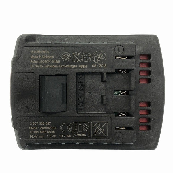 ☆中古品☆ BOSCH ボッシュ 14.4V コードレスインパクトドライバ GDR1440-LI 本体+バッテリー1個+パーツ+ケース - 10