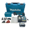 ☆中古品☆makita マキタ 18V 充電式マルチツール TM51D バッテリー(18V 6.0Ah) 充電器 アタッチメント ケース付き118107 - 3