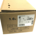 ☆未使用品☆KITO キトー レバーブロック L5型 LB016 荷重1.6t/1.6トン 揚程1.5m レバーホイスト ガッチャ129785 - 5