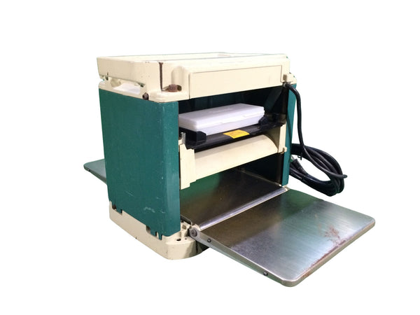 ☆中古品☆makita マキタ 100V 304mm 自動カンナ 2012NB 定盤固定式 替刃式 自動かんな盤 プレーナー 研磨機 大工道具118042 - 5