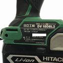 ☆中古品☆HITACHI 日立工機 18V 13mm コードレス振動ドライバドリル DV18DBL2 バッテリー2個(18V 6.0Ah)充電器付 穴あけ - 8