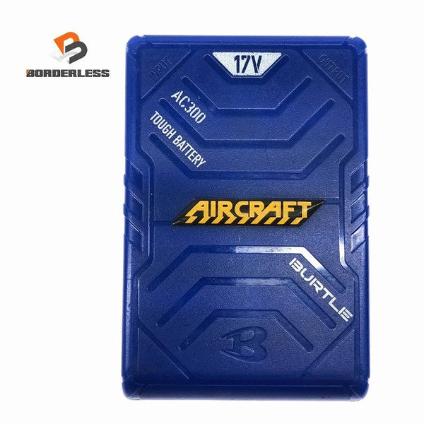 ☆中古品☆BURTLE バートル 17V エアクラフトバッテリー AC300 青 空調作業服 暑さ対策 熱中症対策 京セラ136883 - 1