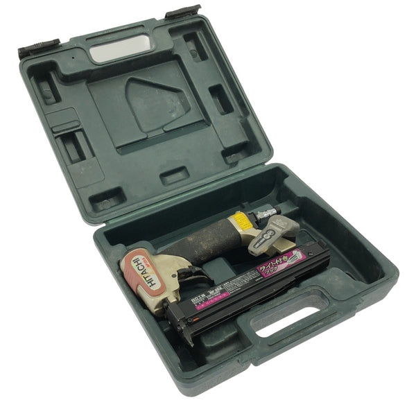 ☆中古品☆HITACHI 日立工機 一般庄/常圧 35mm ピン釘打機 NP35A ケース付 ピン釘打ち機 ピンネイラ ピンタッカー エア工具118068 - 2