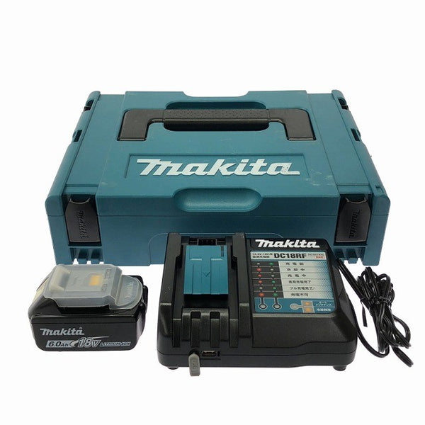 ☆美品☆makita マキタ 純正リチウムイオンバッテリー BL1860B 充電器 DC18RF マックパック付き 電動工具 蓄電池129550 - 3