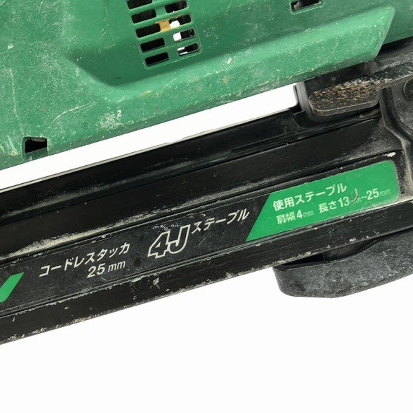 ☆中古品☆HiKOKI ハイコーキ 36V コードレスタッカー N3604DJ 本体のみ ステープル幅4mm 長さ25mm 充電式 バッテリー式 電動工具131167 - 8