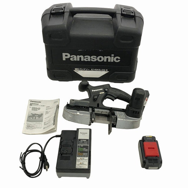 ☆比較的綺麗☆Panasonic パナソニック 14.4V/18V 充電バンドソー EZ45A5 バッテリ(18V5.0Ah) 帯鋸切断機133261 - 3