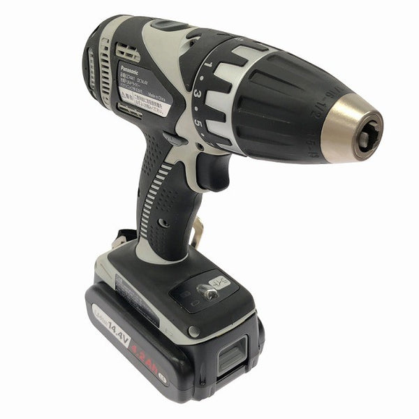 ☆美品☆Panasonic パナソニック 14.4V 充電ドリルドライバー EZ7441LS2S-H バッテリー2個(14.4V 4.2Ah) 充電器 ケース付136980 - 5