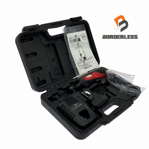 ☆未使用品☆ TONE トネ 14.4V コードレスラチェットレンチ CR3120 バッテリ1個(2.0Ah) 充電器 ケース付 - 0