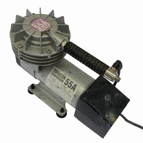 ☆中古品☆TORICON トリコン 100V リアルコンプレッサー NO.55A 塗装 補修作業 スプレーガン エアブラシ 小型 軽量 電動工具134968 - 5