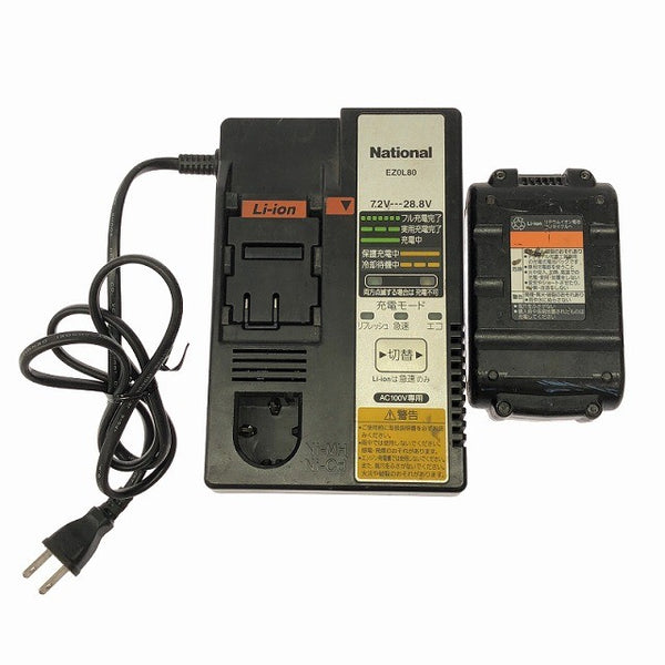 ☆中古品☆Panasonic パナソニック 14.4V 充電式インパクトドライバー EZ7544 バッテリ1個(3.0Ah)充電器付 コードレス129058 - 10