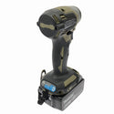 ☆極美品☆makita マキタ 18V 充電式インパクトドライバ TD173DRGXO オリーブ バッテリー2個(18V 6.0Ah)充電器 ケース付135037 - 6
