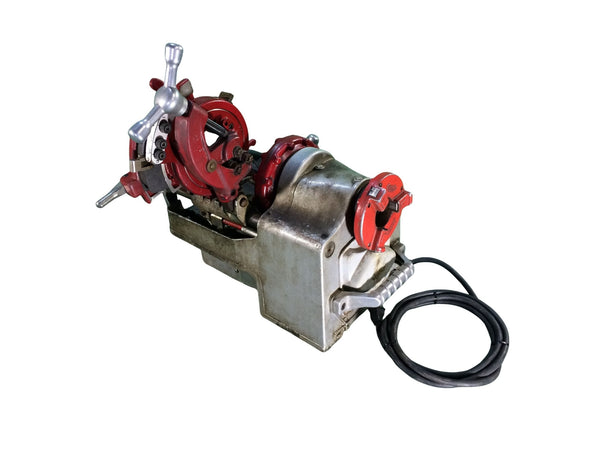 ☆中古品☆REX レッキス パイプマシン N40A3 ねじ切り ダイヘッド付き - 4