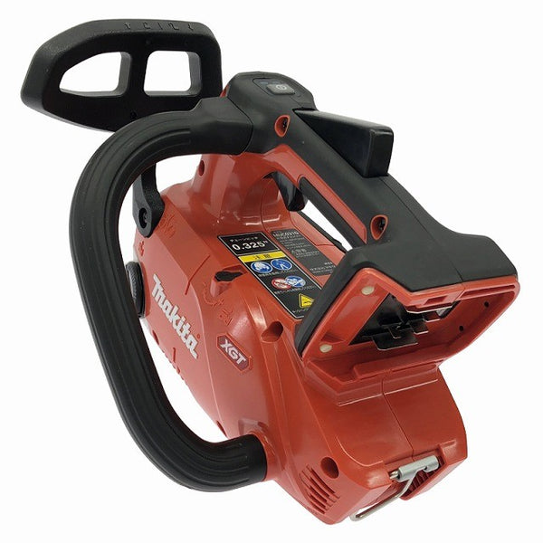 ☆展示極美品☆makita マキタ 40Vmax 充電式チェンソー MUC031G 本体+ガイドバー250mm+替刃+チェーンカバー付き134619 - 4