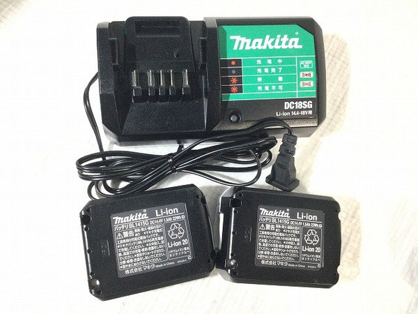 ☆比較的綺麗☆makita マキタ 14.4V 充電式インパクトドライバー MTD001DSX バッテリー2個(1.5Ah)充電器 ケース付き コードレス128807 - 10
