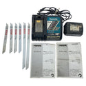 ☆中古品☆makita マキタ 18V 充電式レシプロソー JR187D バッテリ1個(18V5.0Ah) 充電器 ケース付 コードレスセーバソー118119 - 10