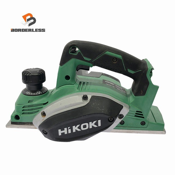 ☆美品☆HiKOKI ハイコーキ 18V 82mm コードレスかんな P18DSL 本体のみ 電動工具 研磨 電動カンナ 研削 大工道具132031 - 1