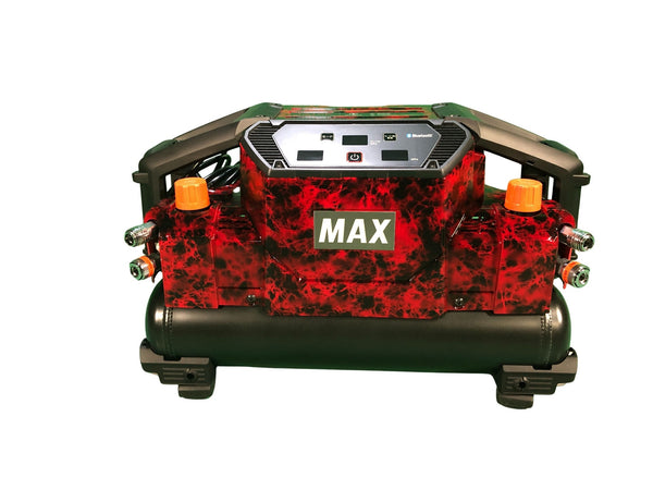 ☆未使用品☆MAX マックス 高圧 スーパーエアコンプレッサー AK-HH1310E ジュラシックレッド 100V 11L エアーコンプレッサー119099 - 7