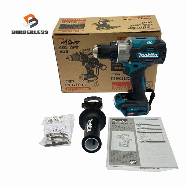 ☆未使用品☆makita マキタ 40Vmax 充電式ドライバドリル DF003GZ ドライバードリル130555 - 1