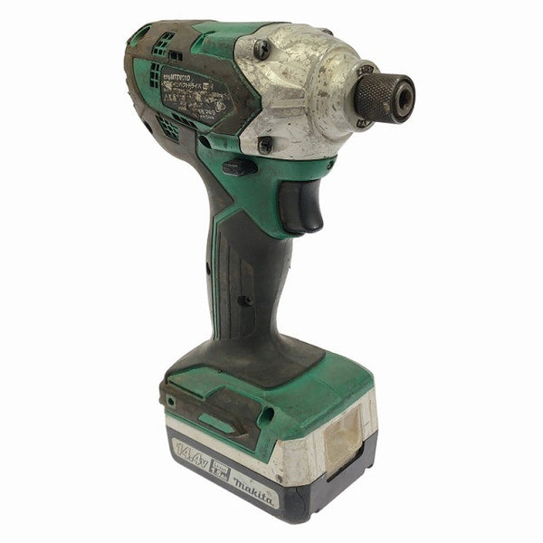 ☆中古品☆makita マキタ 14.4V 充電式インパクトドライバー MTD001D バッテリー(14.4V 1.5Ah) 付 DIY用 日曜大工 電動工具117365 - 3