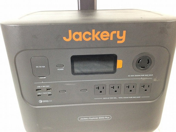 ☆極美品☆ JACKERY ジャクリー ポータブル電源 Explorer 2000 Plus JE-2000C 45.6Ah/2042.8Wh アウトドア キャンプ 防災134737 - 9
