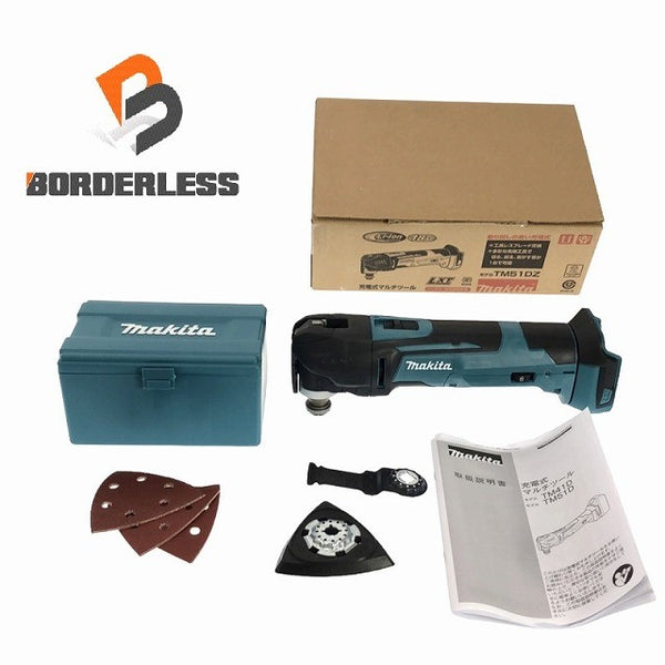 ☆未使用保管品☆makita マキタ 18V 充電式マルチツール TM51DZ 青/ブルー 本体のみ 研削 研磨機 ※コメント必読121941 - 1