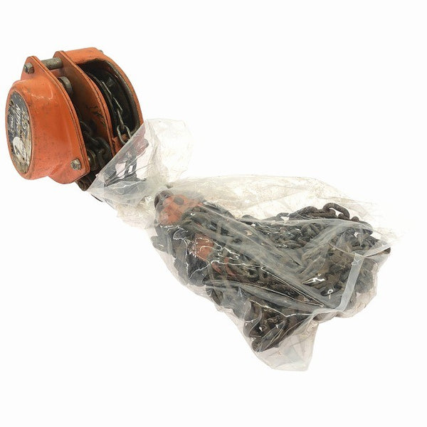 ☆中古品☆E-Value イーバリュー チェーンブロック HS-C1 1トン/1ton 1000kg チェンブロック 吊具 吊り具 荷揚げ機128171 - 5