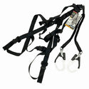 ☆未使用品☆TAJIMA タジマ ランヤード一体型フルハーネス A1GSLJR-WL2BK 蛇腹 ダブルランヤード Lサイズ 墜落防止用器具130851 - 2