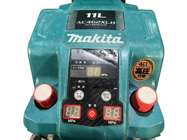 ☆中古品☆makita マキタ 100V 11L/11リットル 高圧4口 エアコンプレッサー AC462XLH  エアーコンプレッサー ※コメント有り131661 - 8