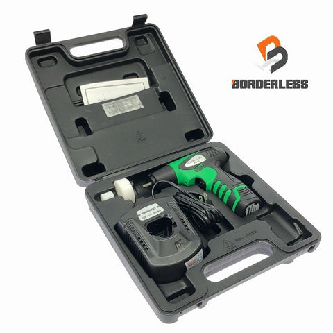 ☆未使用品☆ TOMOSADA 友定建機 12V 充電式インパクトハンマー IHL-12 バッテリー1個(1.5Ah)充電器+パーツ+ケース タイルパッチ - 0