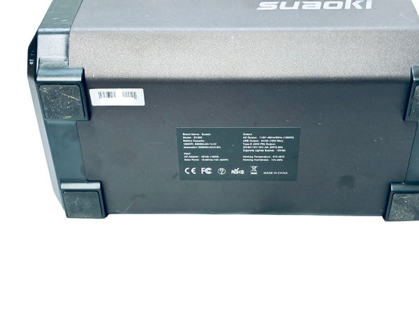 ☆比較的綺麗☆ suaoki スアオキ ポータブル電源 G1200 332000mAh/1200Wh AC1000W  防災 ソーラーパネル付き133776 - 7