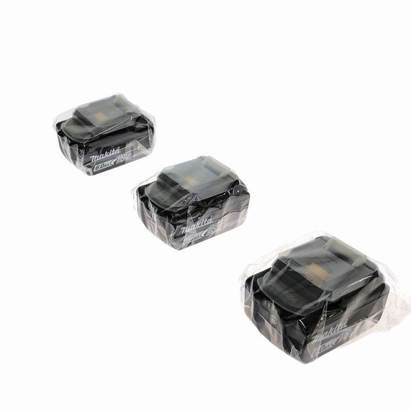 ☆未使用品3個セット☆ makita マキタ 18V 6.0Ah 純正 リチウムイオンバッテリー BL1860B 残量表示付 電池 ※箱違い118502 - 4