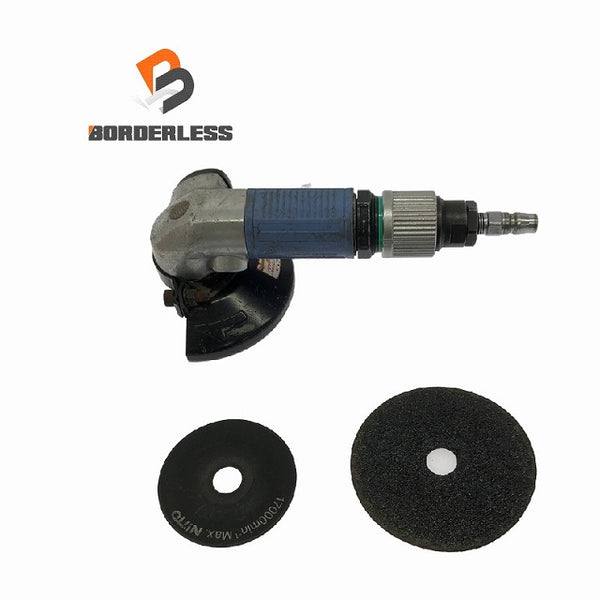 ☆中古品☆NITTO KOHKI 日東工器 100mm 常圧/一般圧 マイトン MYS-40 空気式ジスクサンダー エアサンダー エアグラインダー 研磨機 - 1