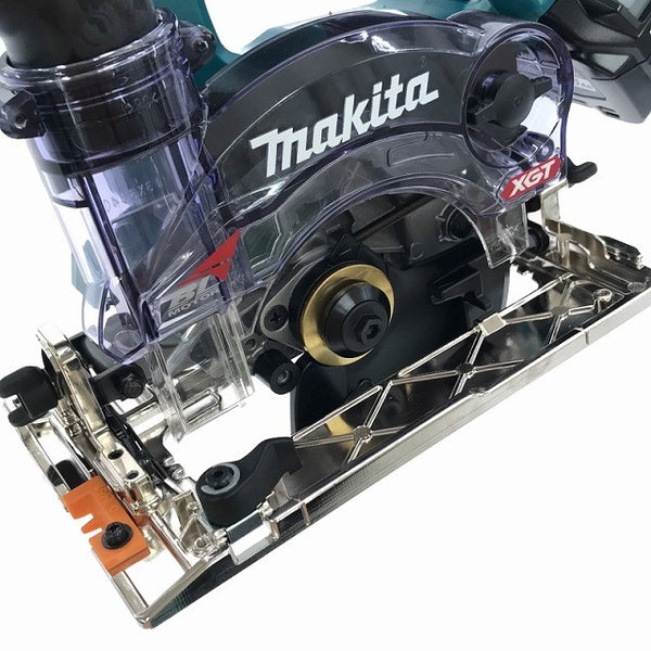 ☆未使用品☆makita マキタ 40Vmax 125mm充電式防じんマルノコ KS003GRDX 青/ブルー バッテリー2個(2.5Ah) 逆勝手仕様134041 - 9