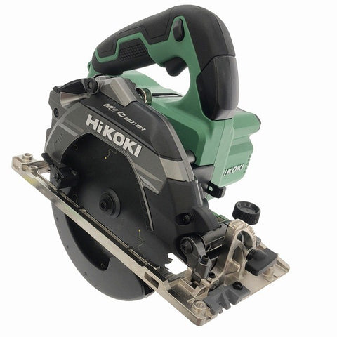 ☆未使用品☆HiKOKI ハイコーキ 36V 165mm コードレス丸のこ C3606DB(NN) 黒鯱チップソー付 充電式マルノコ 丸ノコ128505 - 0