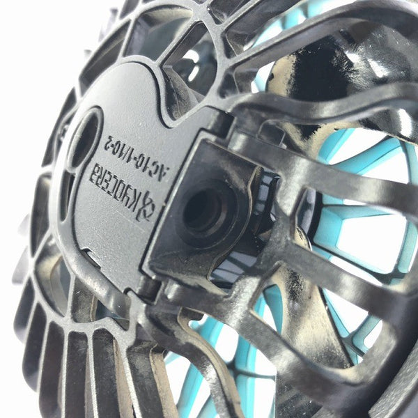 ☆比較的綺麗☆BURTLE バートル 30Vエアークラフト専用バッテリー AC10 黒 ファンユニット AC10-1 水色 暑さ対策136084 - 5