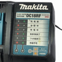 ☆中古品セット☆makita マキタ 18V 2.0Ah 純正 リチウムイオンバッテリー2個 BL1820B 急速充電器 DC18RF付 残量表示有 蓄電池137116 - 8