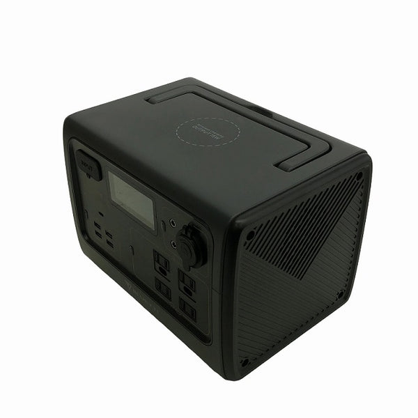 ☆美品☆BLUETTI ブルーティー ポータブル電源 EB55 黒/ブラック 付属品付 537Wh 22.4V DC24Ah モバイルバッテリー アウトドア110374 - 3