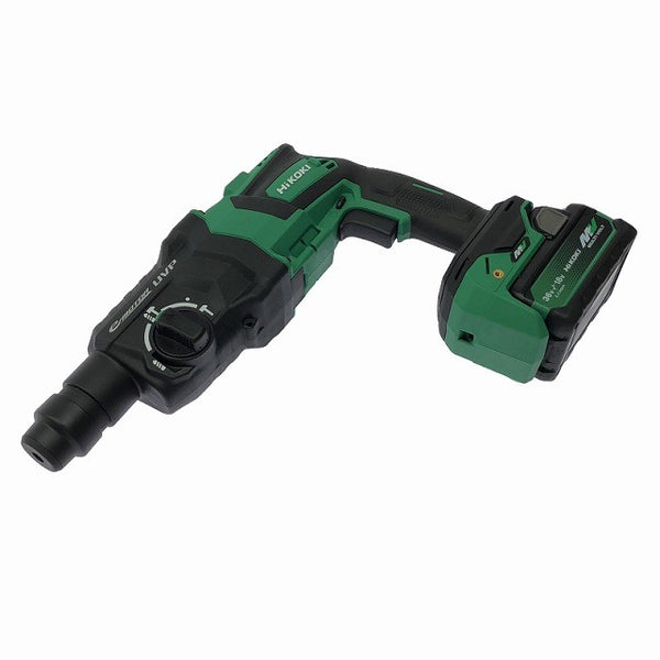 ☆未使用品☆HiKOKI ハイコーキ 36V コードレスハンマドリル DH36DPF(2XPZ) バッテリ2個 充電器 集じんシステム ケース付126905 - 4