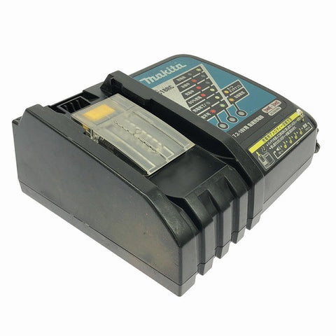 ☆中古品 makita マキタ 7.2V～18V用 純正 急速充電器 DC18RC リチウムイオンバッテリー用 リチウムイオン電池用 充電池用135316 - 0