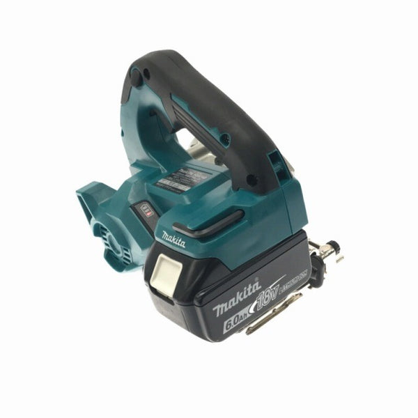 ☆未使用品☆makita マキタ 18V 125mm 充電式マルノコ HS474DRGX バッテリー2個(18V 6.0Ah)充電器 鮫肌 ケース付 丸鋸 丸のこ116421 - 7