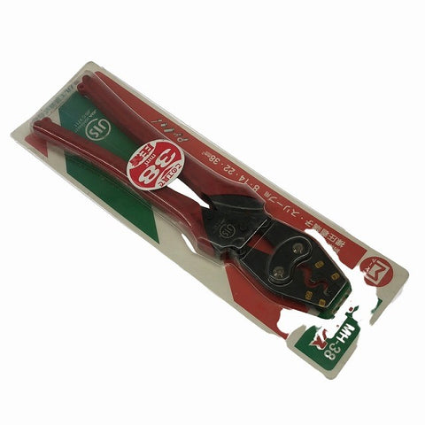 ☆中古品☆MARVEL マーベル ハンドプレス MH-38 裸圧着端子・スリーブ用 手動式 圧着工具 圧着機 ハンドツール 手工具123223 - 0