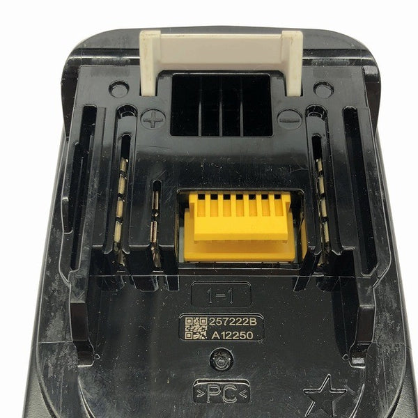 ☆中古美品☆ makita マキタ 18V 6.0Ah 純正リチウムイオンバッテリー BL1860B LITHIUM-ION 蓄電池 雪/飛行機マーク121219 - 8