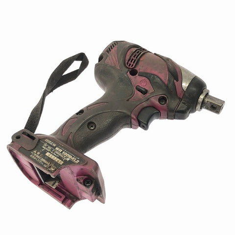 ☆中古品☆HITACHI 日立工機 18V コードレスインパクトレンチ WR18DBAL2 本体のみ 充電式 バッテリー式119069 - 0