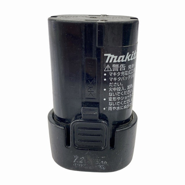 ☆中古品☆makita マキタ 7.2V 充電式ペンインパクトドライバー TD022D 黒/ブラック バッテリ1個(1.5Ah)付 コードレス ペンパク131608 - 9