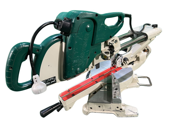 ☆中古品☆HIKOKI ハイコーキ 260mm 卓上スライド丸ノコ C10FSH ライト＋レーザー付 スライド丸のこ 切断機 電動工具 日立 HITACH121894 - 5